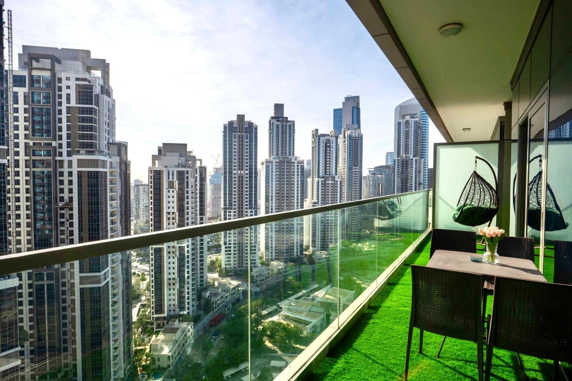 Апартаменти Burj Khalifa Views 2Br With Infinity Pool Downtown Дубай Екстер'єр фото