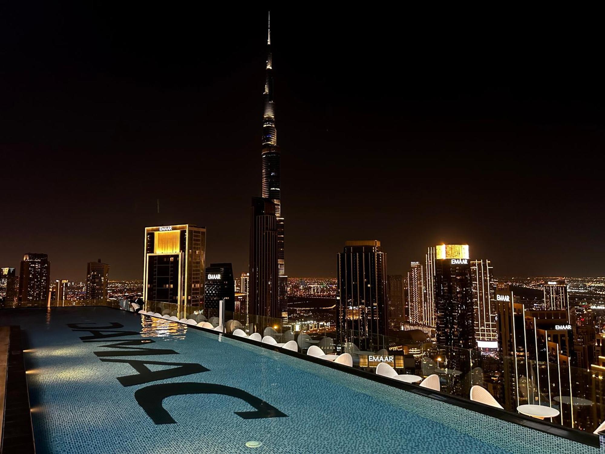 Апартаменти Burj Khalifa Views 2Br With Infinity Pool Downtown Дубай Екстер'єр фото